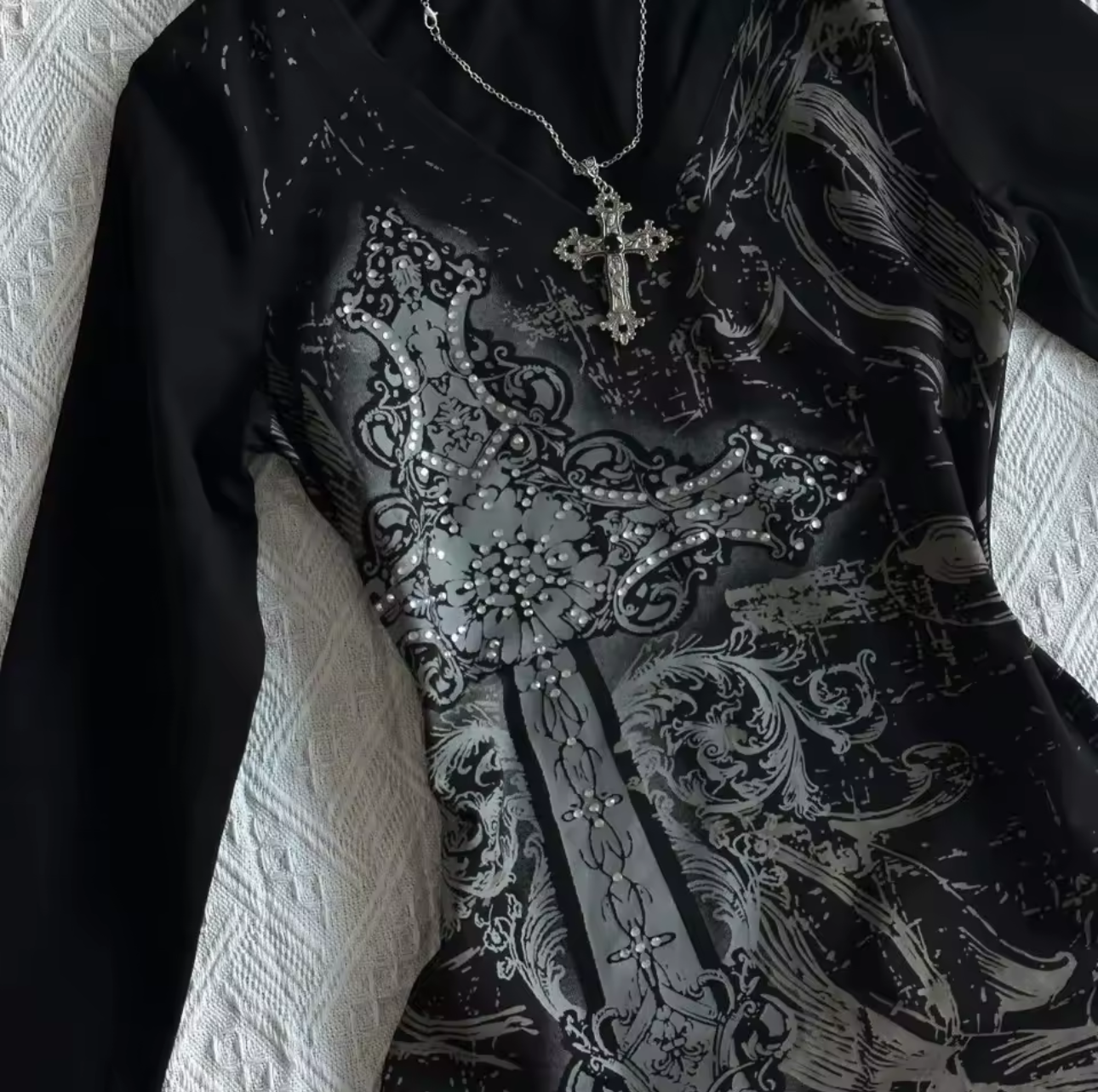 vintage cross top