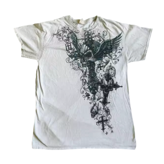 SKULL X WINGS TEE