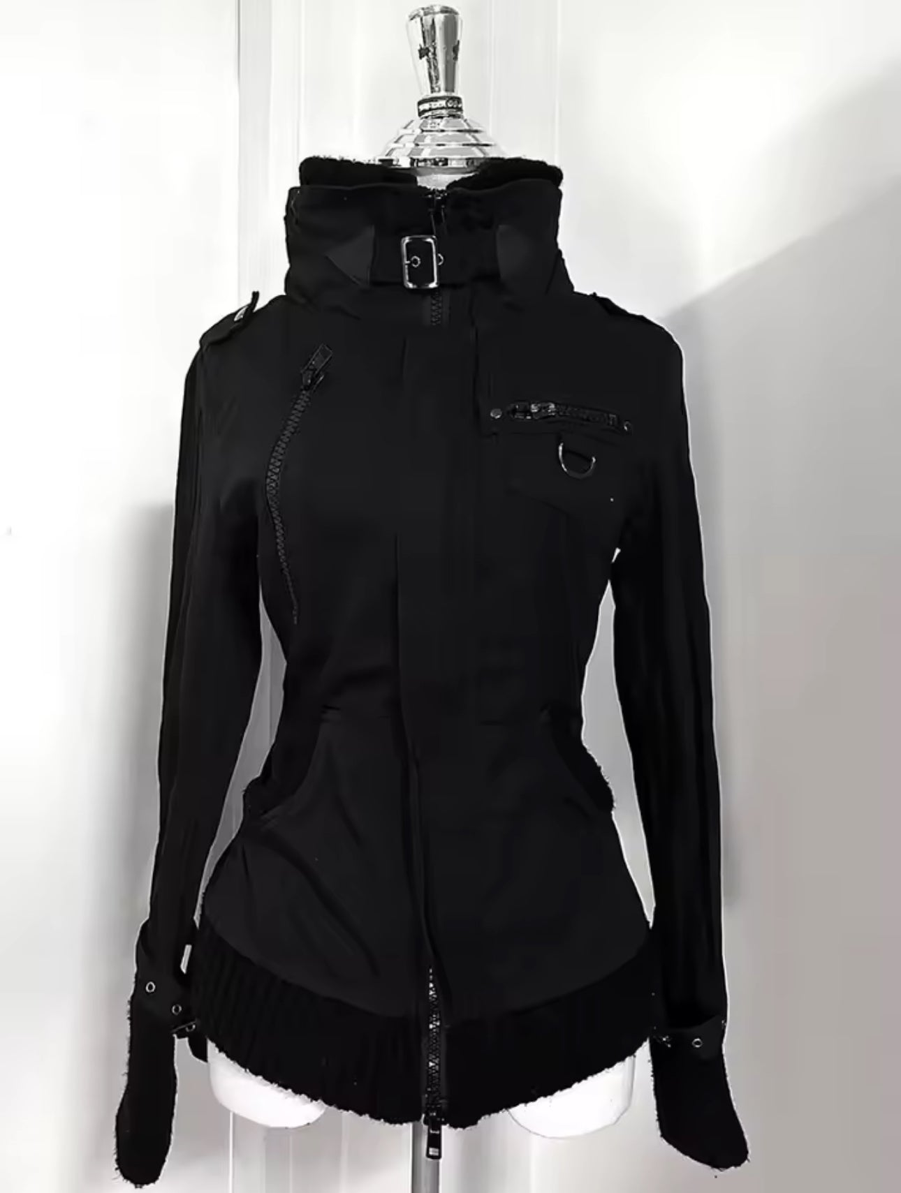 Black Winter Suit