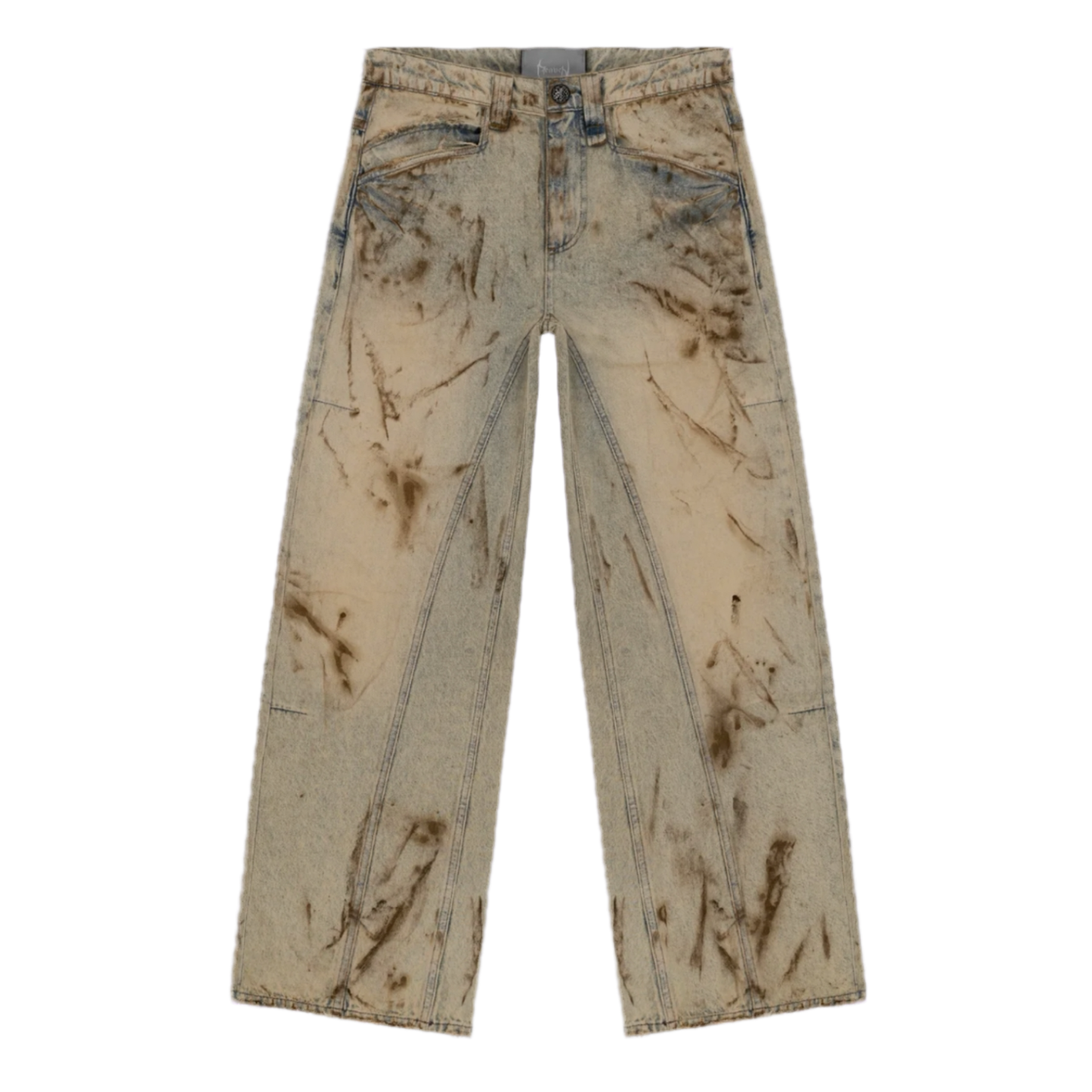 DISTRESSED RUSTY DENIM