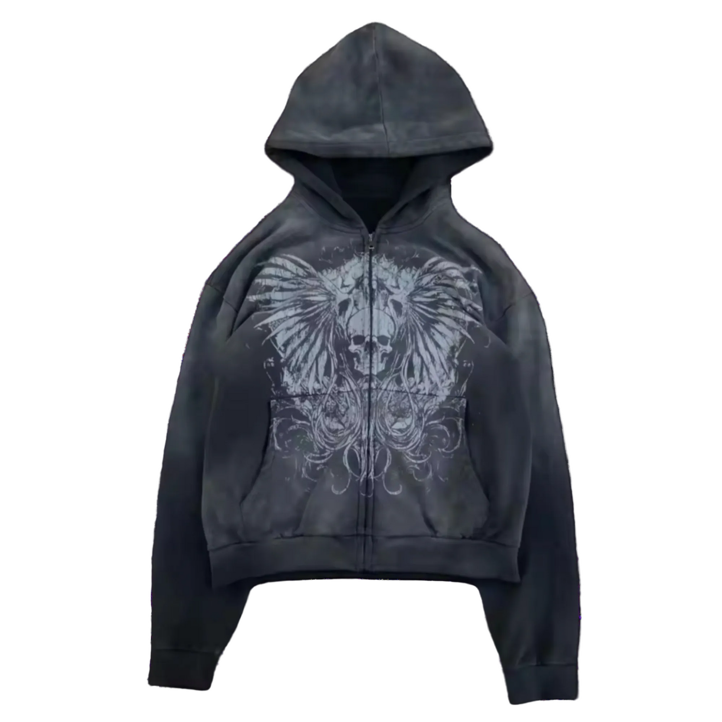 SKULL X WINGS ZIP UP
